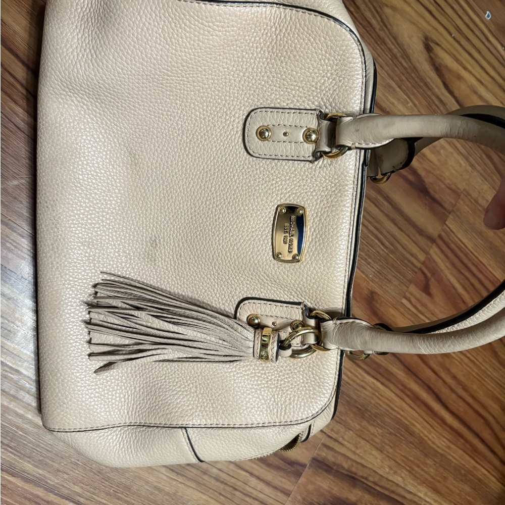 Michael Kors pink  Leather bag with Tassel